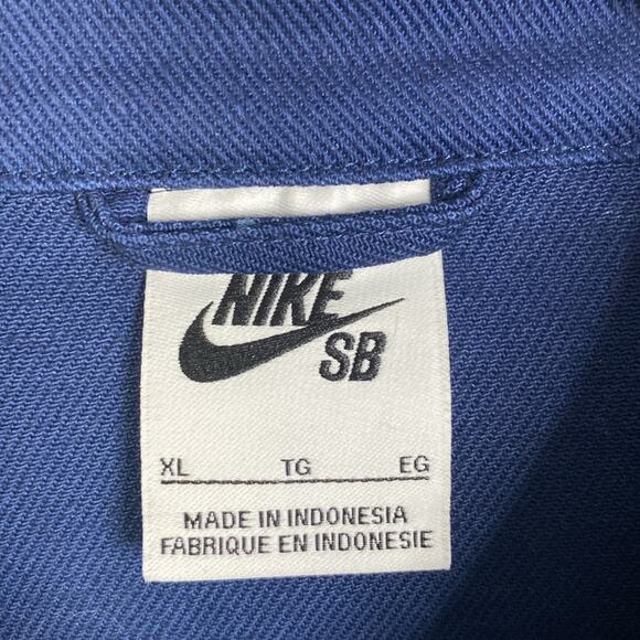 Nike SB - Woven Twill Premium Skate Jacket | Navy Men's XL - Picture 4 of 10
